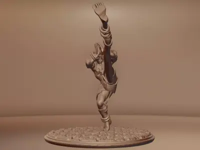 DHALSIM - STREET FIGHTER 3D print model