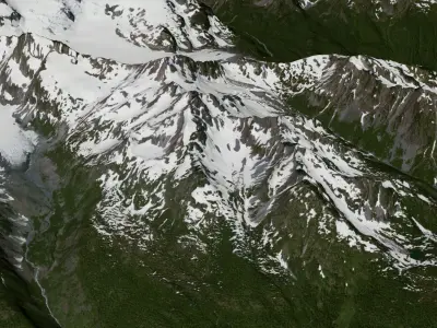 Mount Olympus 3D model