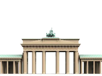 Brandenburg Gate Berlin 3D model