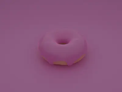 Donuts donut 3D model
