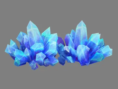 Legacy - Crystal Ore 01 3D model