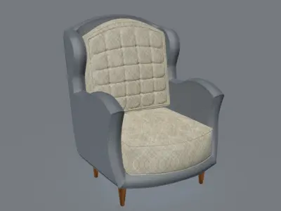 Gigi armchair 3D model