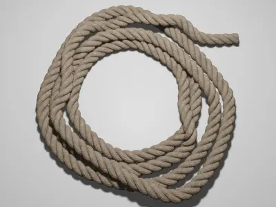 Rope climb 3D model
