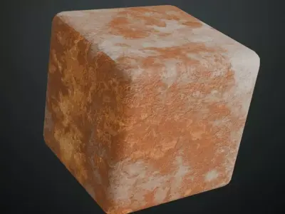 Galvanized Scratches Rust PBR Seamless Texture