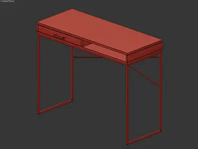 CONSOLE TABLE CLASS 3D model