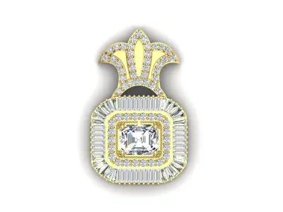 Pendant 0012 3D print model