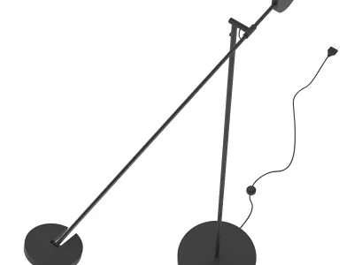 Invisible Floor Lamp LedsC4 3D model