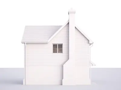 British House Rolvenden 4 3D model