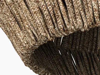 Lamp cone rope n11 3D model