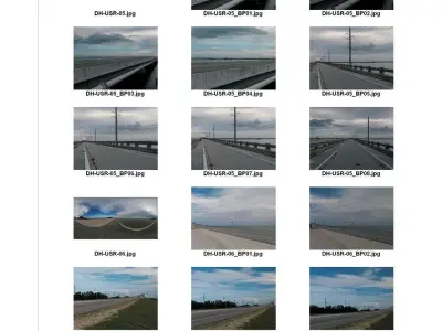 Dosch HDRI - USA Road Backplates Texture