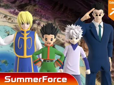 Killua Zoldyck - Hunter x Hunter 3D model