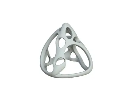 SciFi Cube Object No 64485 Low Poly Shape Low-poly 3D model