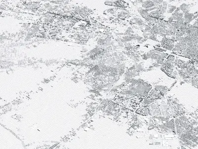 Bucharest Romania City Landscape 3D Model 3D model