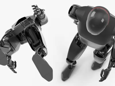  Next Gen Humanoid Robot Black 