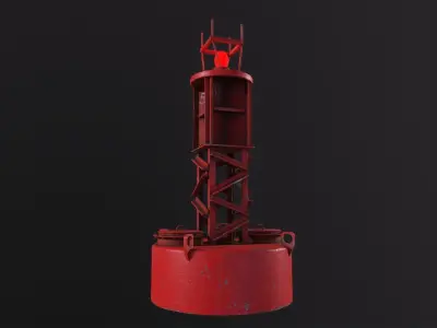 Buoy 3D Model Low-poly 3D model