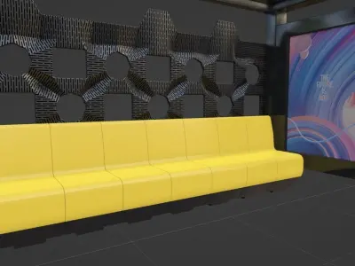 Bus Shelter 3D model order