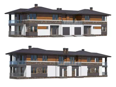 Cottage 019 3D model