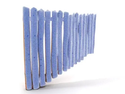 Rustic Wooden Fence model pack Texture