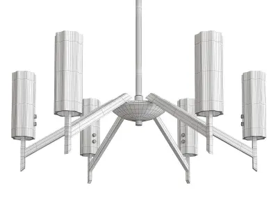 ASPIRE CHANDELIER Low-poly 3D model