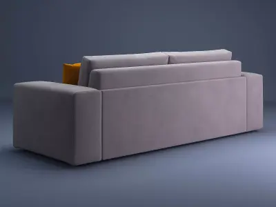 Togo 2 Seater Sofa 3D model