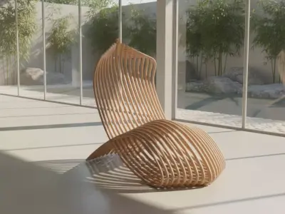 Kinetic Chair 1 3D model