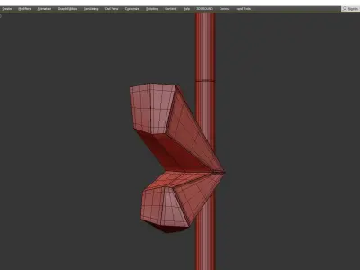 GERTY SCONCE Low-poly 3D model