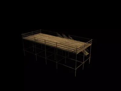  modular scaffolding system  3D model