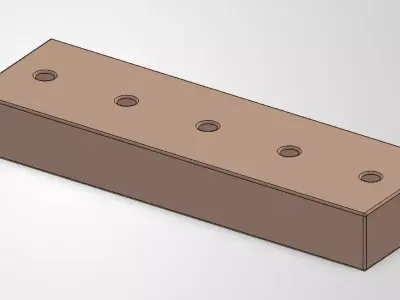 Historic Fireclay Brick CAD Library Solid Smooth NonKeyed 3D model