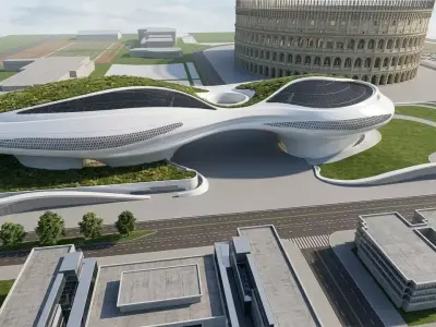 Lucas Narrative Art Museum 3D model