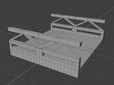 Short Bridge 3D model