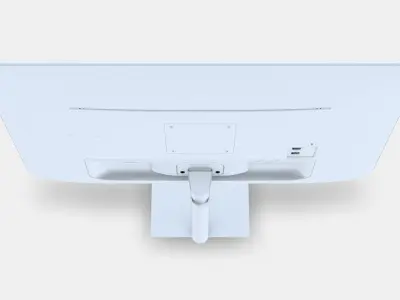 32 Smart Monitor M5 M50D FHD White 3D model