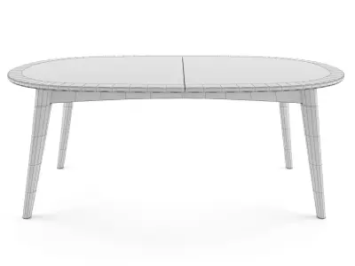 Marte dining table 3D model