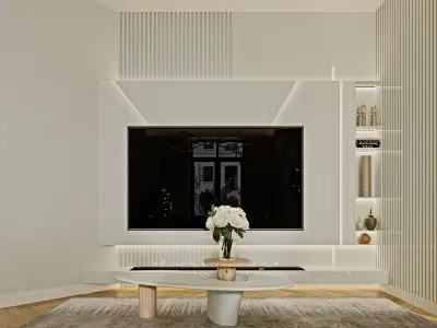 Modern Livingroom by Lido CG Free 3D model