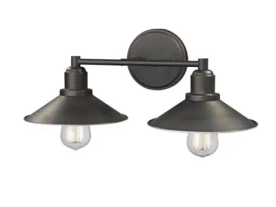 Cromartie 2 - Light Dimmable Vanity Light - 3 Colour 3D model