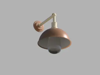 Lamp for living room 3D model