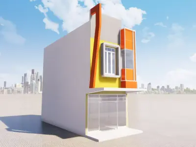 Store 4x10 KPI 2 3D model