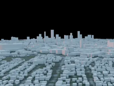 Austin - USA 3D model