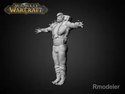 OrcWarior Trall 3D model