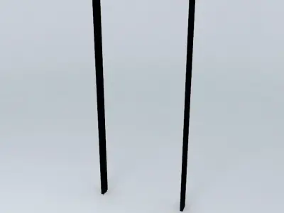 3d door frame very deatil Free 3D model