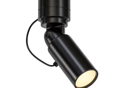 GU10-S dimmable led track light 3D model