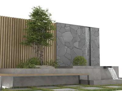 Landscape Furniture 2 3D model