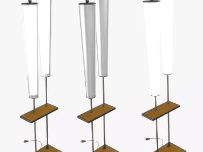 Vintage Torsher Floor Lamp  3D model