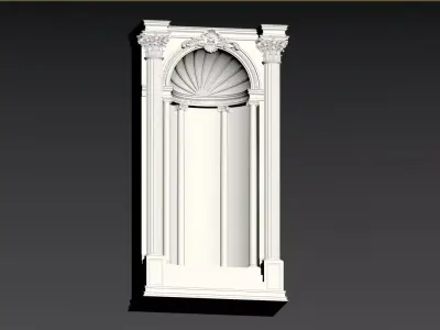 European-style Archway 3D model