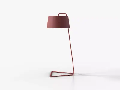 Sextans Floor Lamp Low-poly 3D model