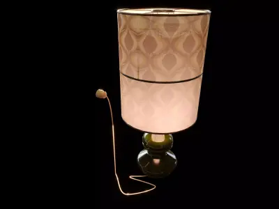 Vintage Large Table Lamp 3D model