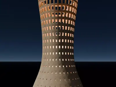 Outdoor sculpture 26O02 3D model