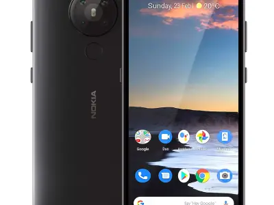 Nokia 5 3 Charcoal 3D model