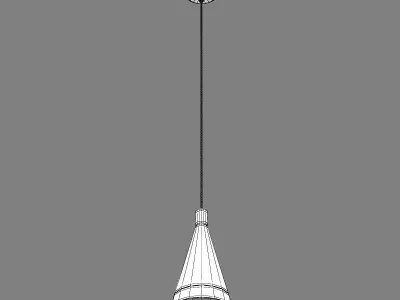 75701x Cone Lightstar Pendant Lamp 3D model