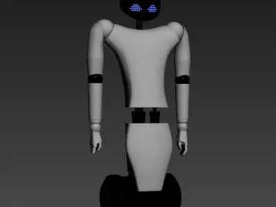 R1 Your Personal Humanoid 3d model vray 3D model