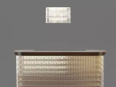 bar counter Le Bar Baccarat La Maison 3D model